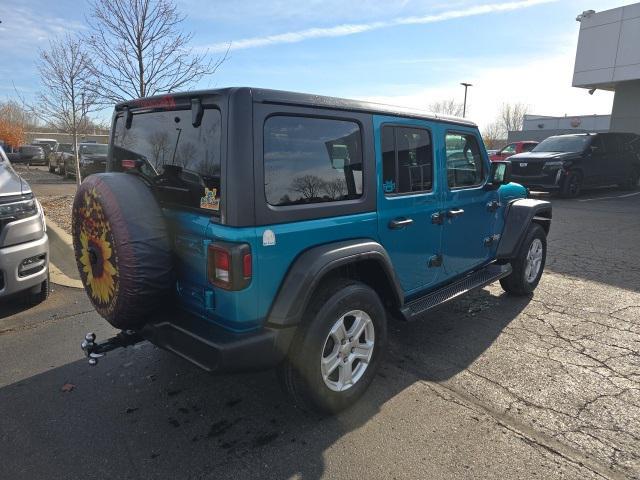 used 2019 Jeep Wrangler Unlimited car, priced at $24,561