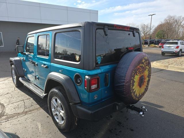 used 2019 Jeep Wrangler Unlimited car, priced at $24,561