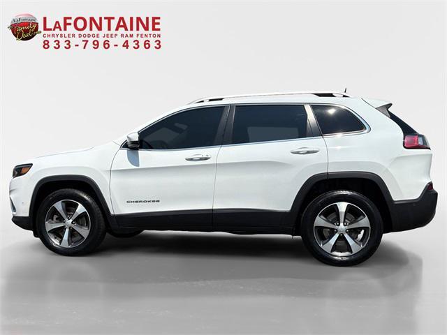 used 2021 Jeep Cherokee car, priced at $25,695