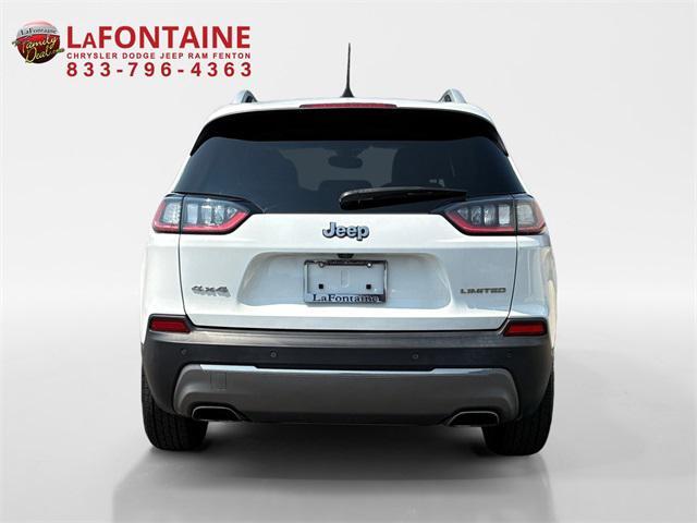 used 2021 Jeep Cherokee car, priced at $25,695