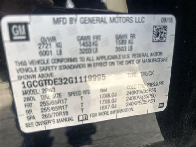 used 2016 Chevrolet Colorado car, priced at $20,250