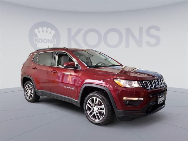 used 2020 Jeep Compass car, priced at $17,500