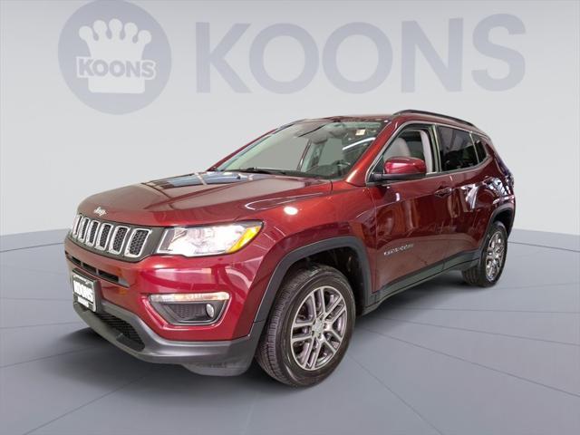 used 2020 Jeep Compass car, priced at $17,500