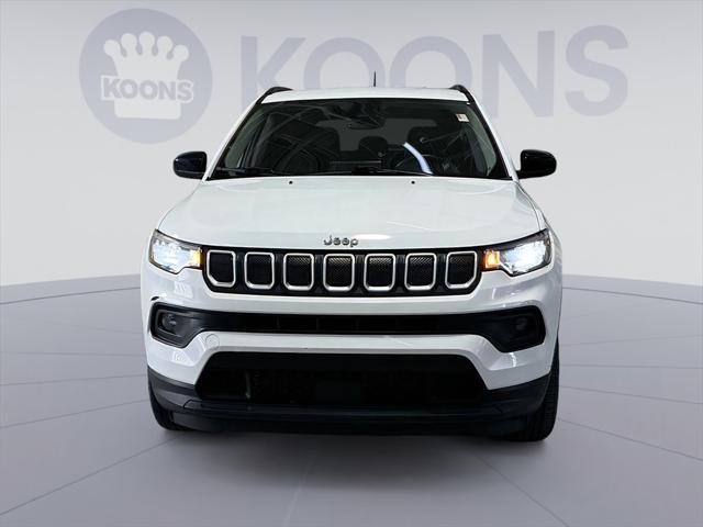 used 2022 Jeep Compass car, priced at $19,000
