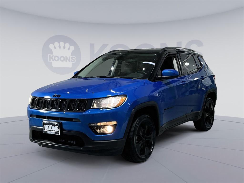 used 2021 Jeep Compass car, priced at $16,500