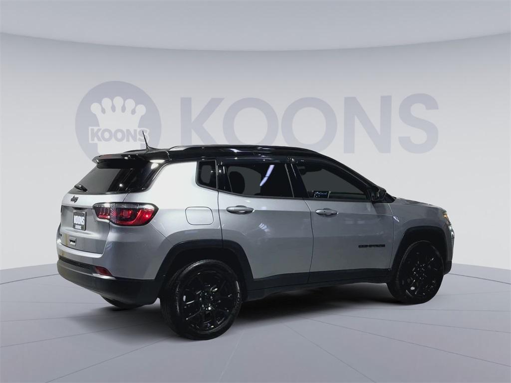 used 2023 Jeep Compass car, priced at $20,000