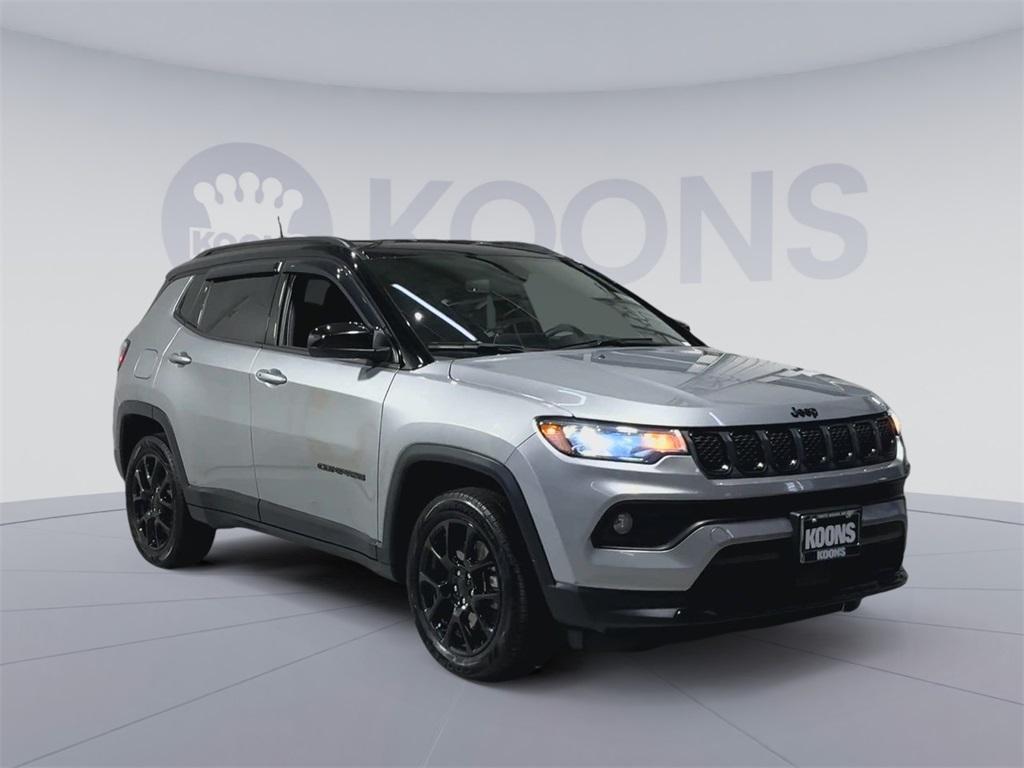 used 2023 Jeep Compass car, priced at $20,000