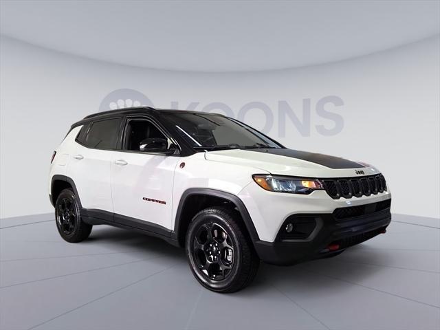 used 2023 Jeep Compass car, priced at $26,500