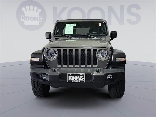 used 2021 Jeep Wrangler Unlimited car, priced at $28,500