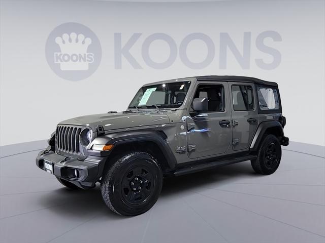 used 2021 Jeep Wrangler Unlimited car, priced at $28,500