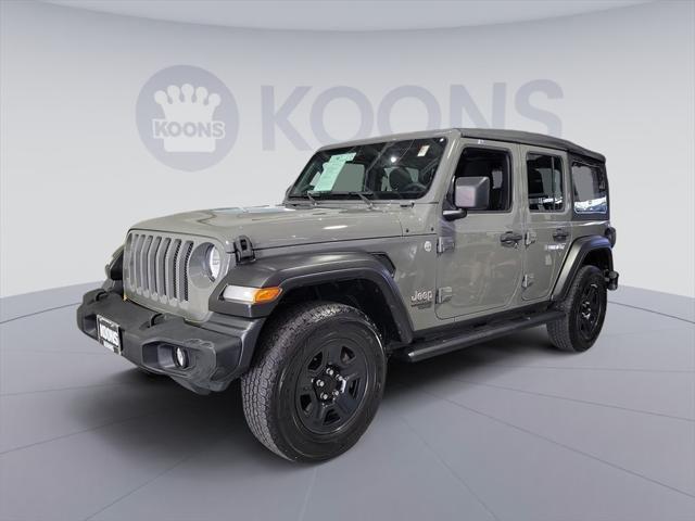 used 2021 Jeep Wrangler Unlimited car, priced at $28,500