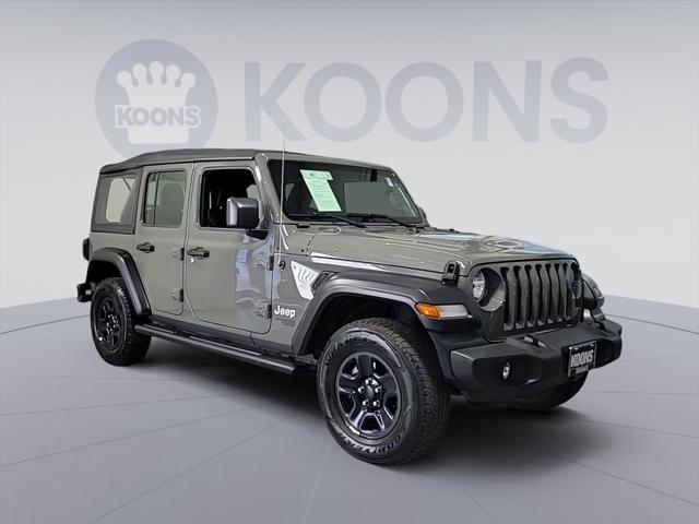 used 2021 Jeep Wrangler Unlimited car, priced at $28,500