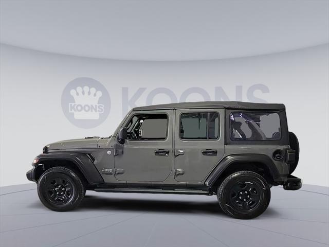 used 2021 Jeep Wrangler Unlimited car, priced at $28,500