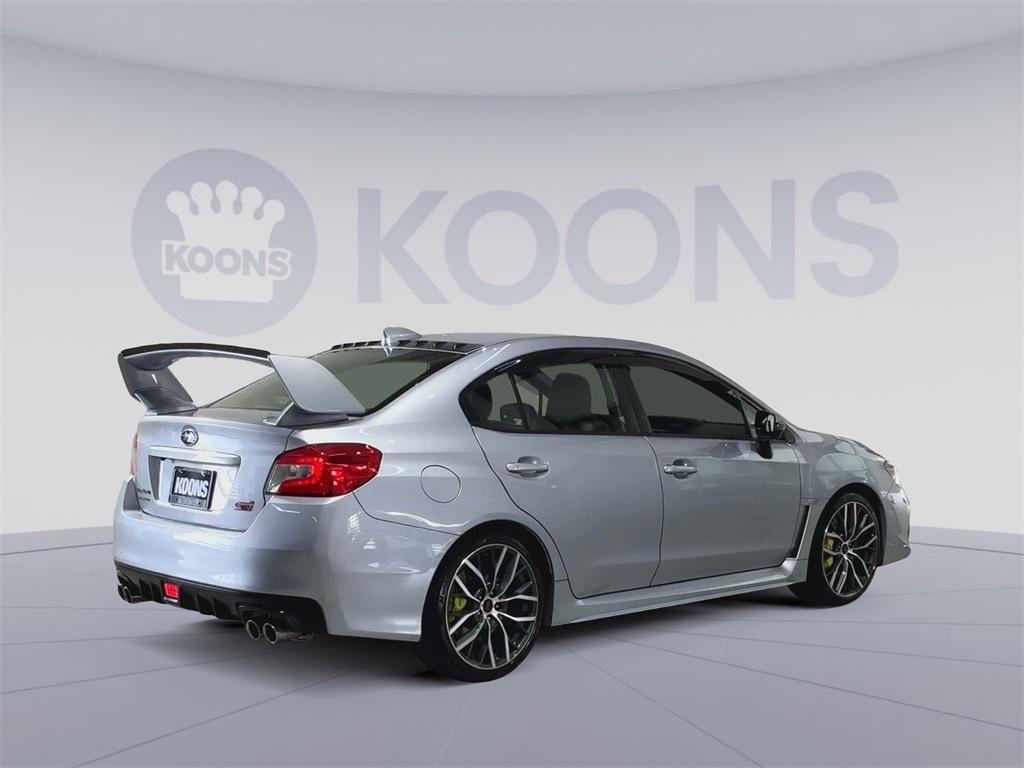 used 2020 Subaru WRX STI car, priced at $33,500