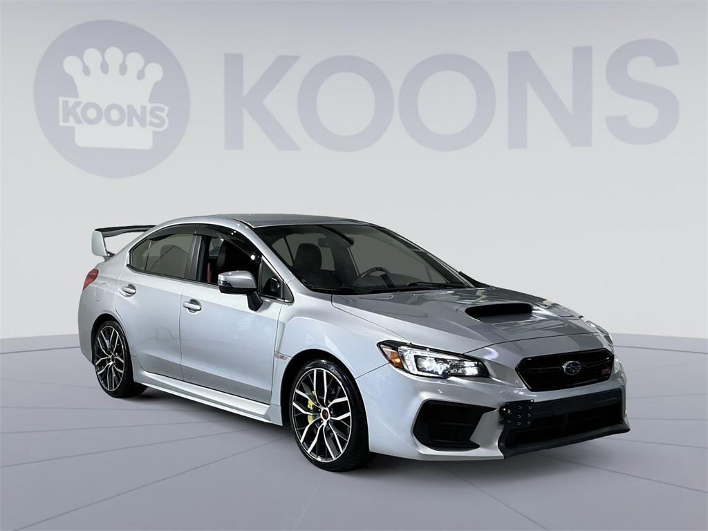 used 2020 Subaru WRX STI car, priced at $33,500