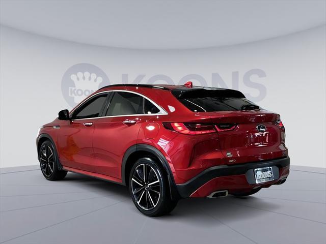 used 2022 INFINITI QX55 car, priced at $29,500