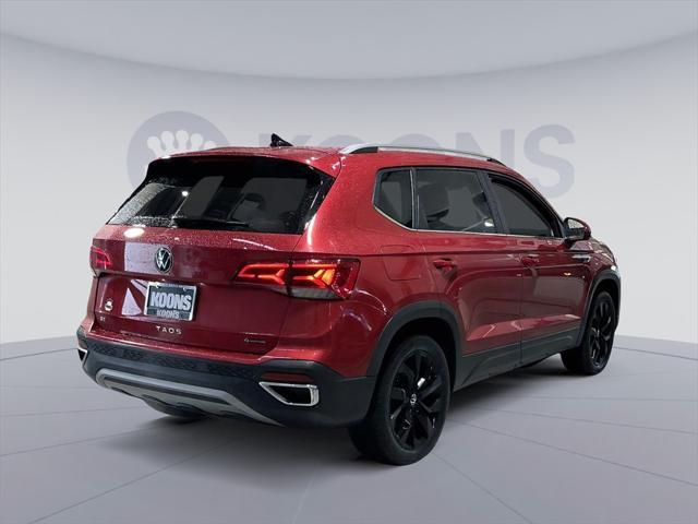 used 2022 Volkswagen Taos car, priced at $21,500
