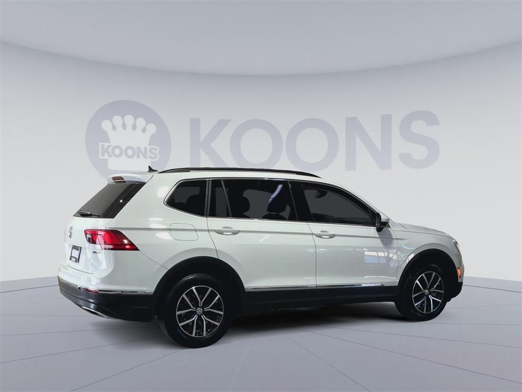 used 2021 Volkswagen Tiguan car, priced at $19,000