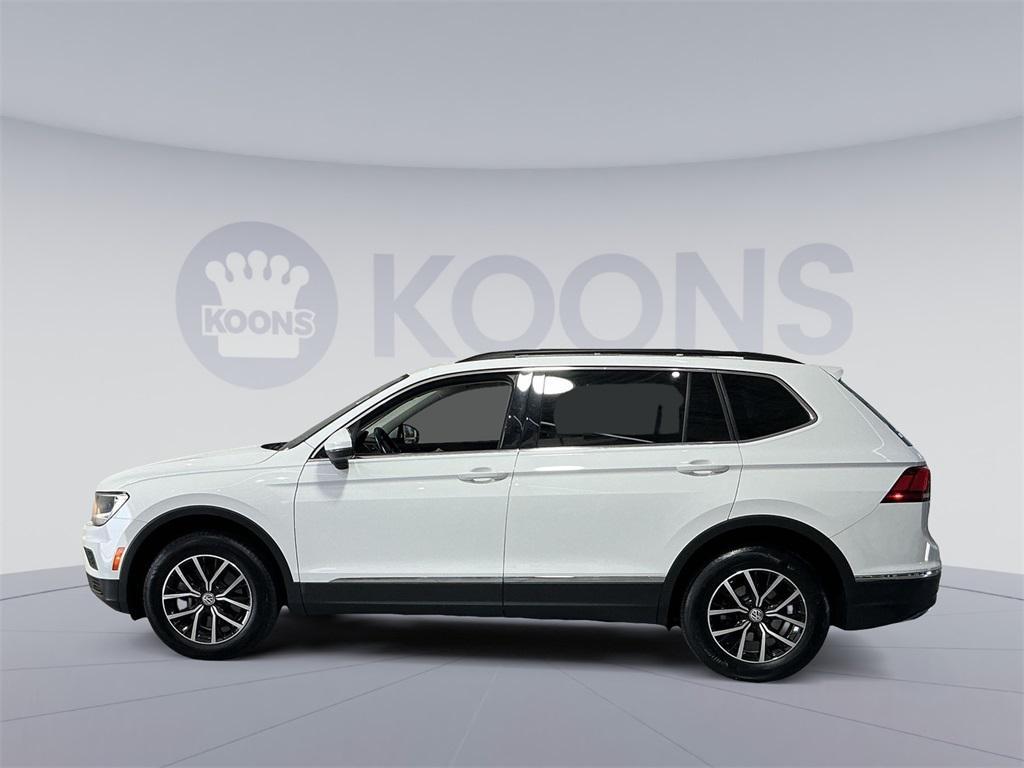 used 2021 Volkswagen Tiguan car, priced at $19,000