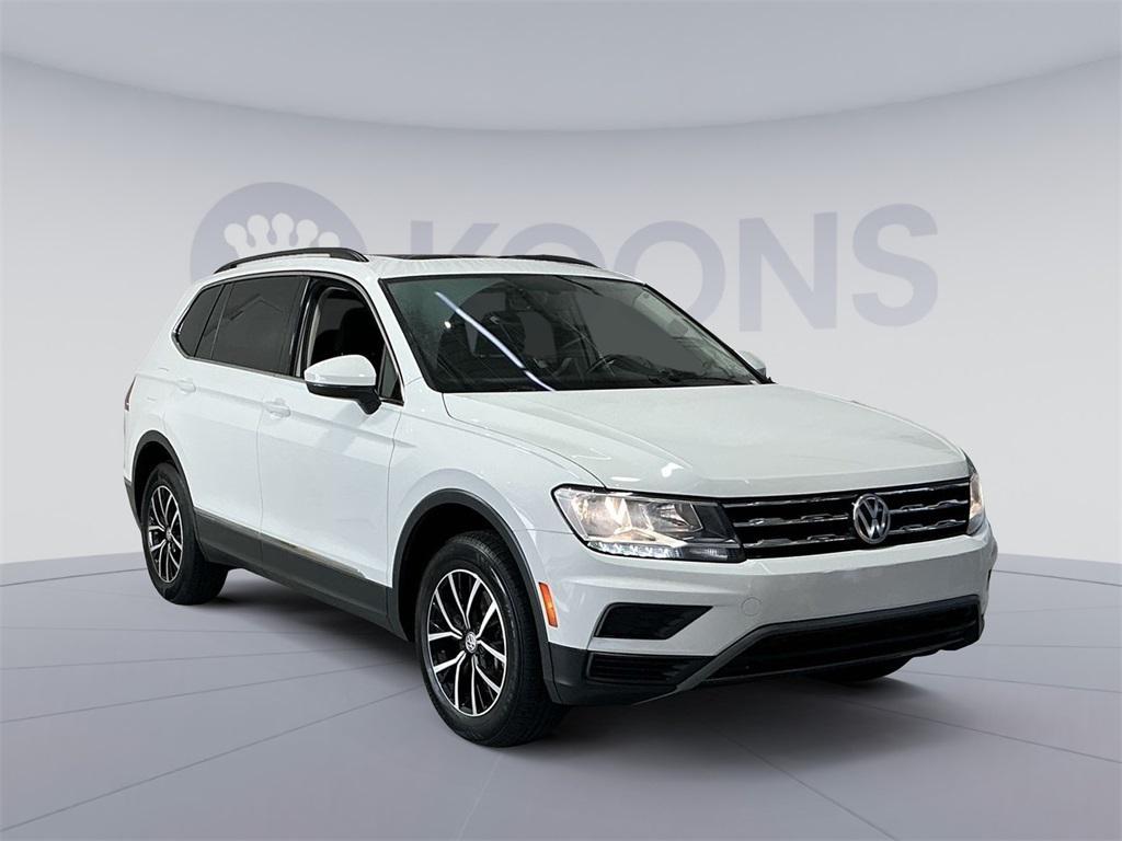 used 2021 Volkswagen Tiguan car, priced at $19,000