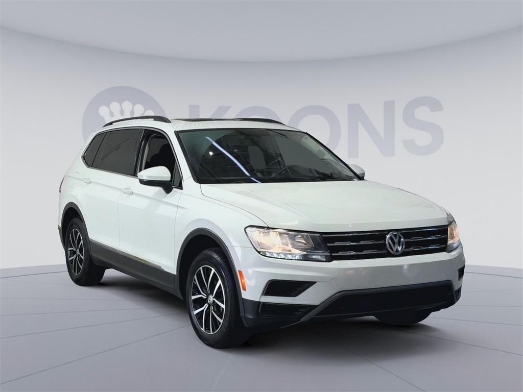 used 2021 Volkswagen Tiguan car, priced at $19,000