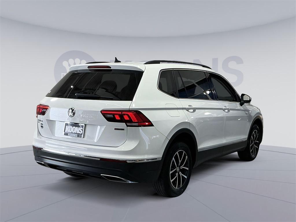 used 2021 Volkswagen Tiguan car, priced at $19,000