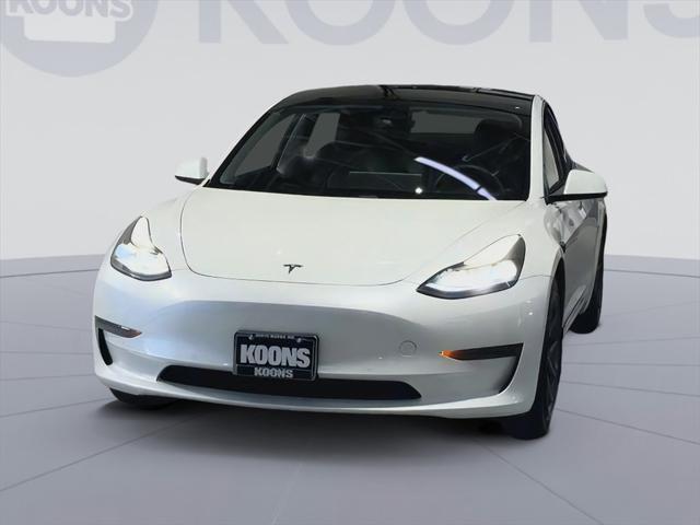 used 2021 Tesla Model 3 car, priced at $22,000