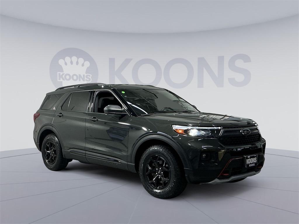 used 2022 Ford Explorer car, priced at $32,500