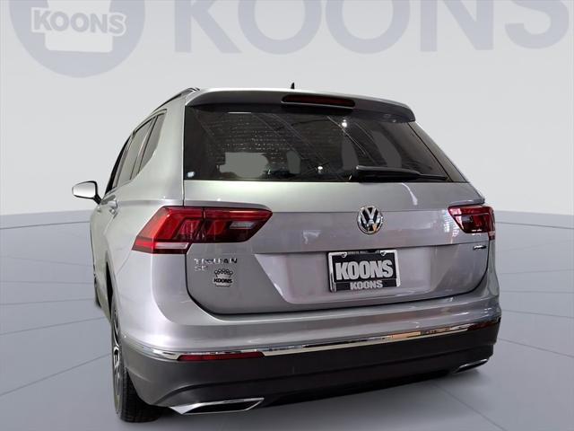 used 2021 Volkswagen Tiguan car, priced at $20,000