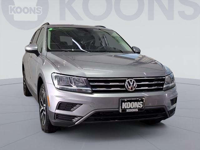 used 2021 Volkswagen Tiguan car, priced at $20,000