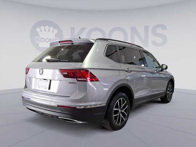 used 2021 Volkswagen Tiguan car, priced at $20,000