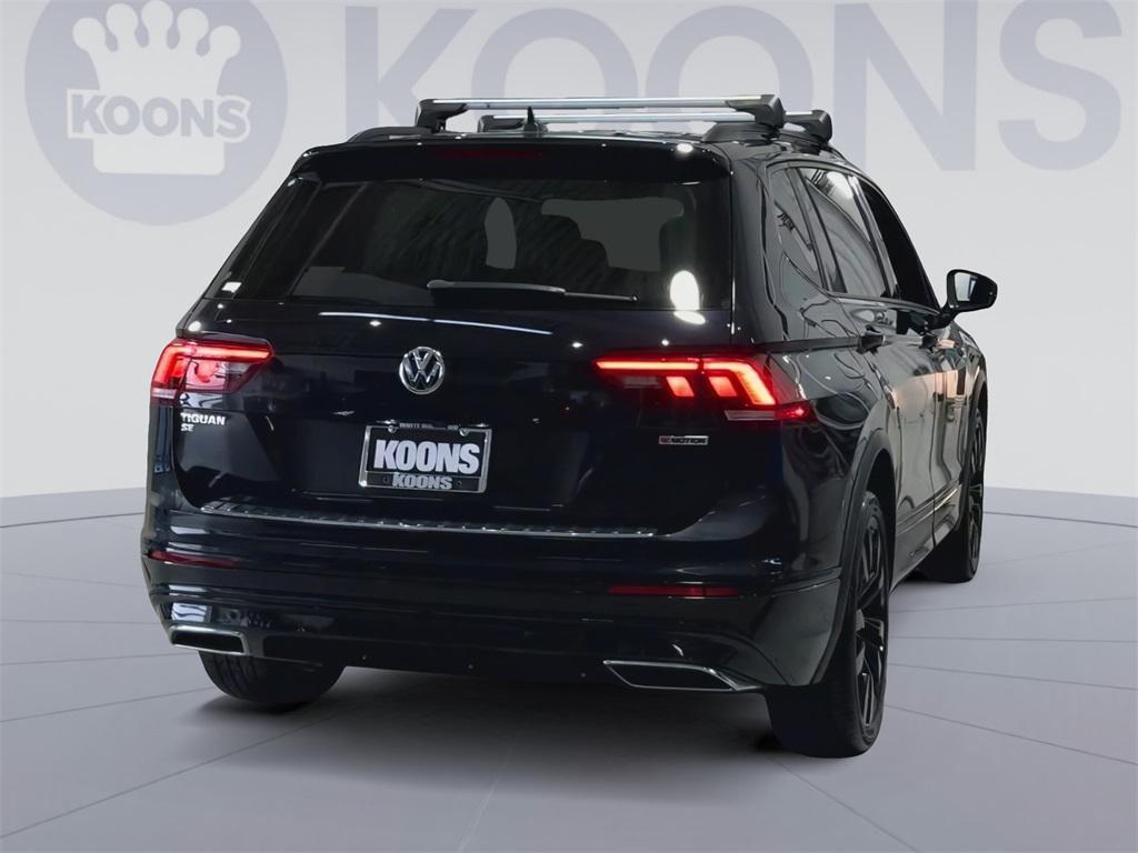 used 2021 Volkswagen Tiguan car, priced at $22,000