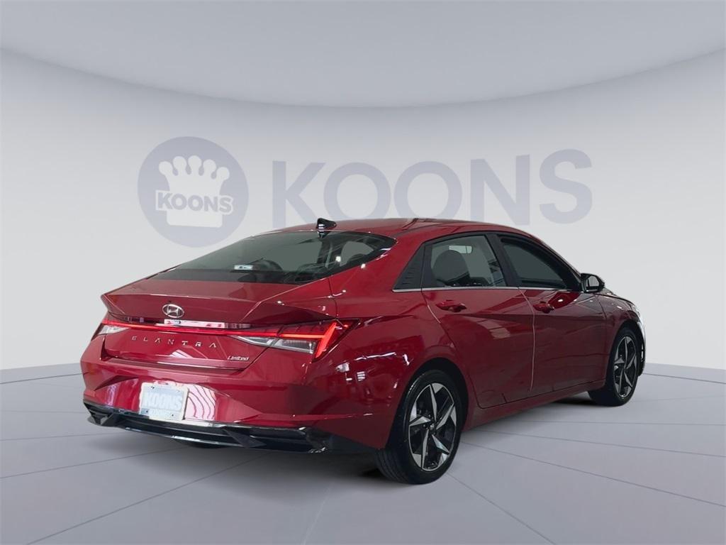 used 2023 Hyundai Elantra car, priced at $21,500