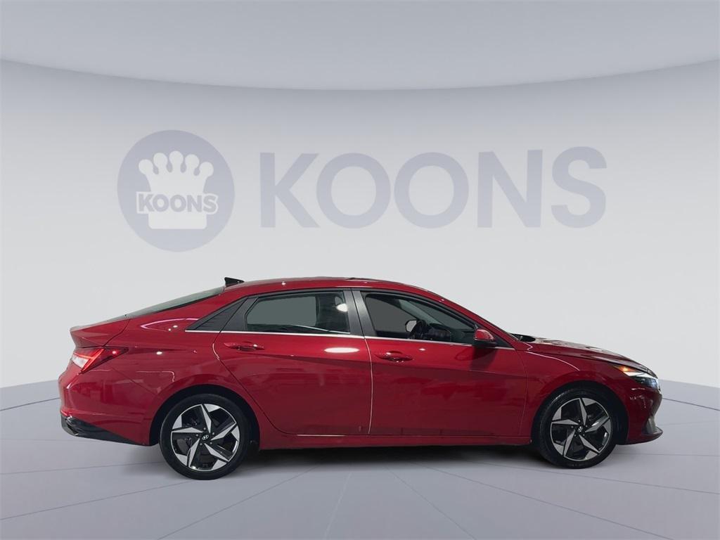 used 2023 Hyundai Elantra car, priced at $21,500