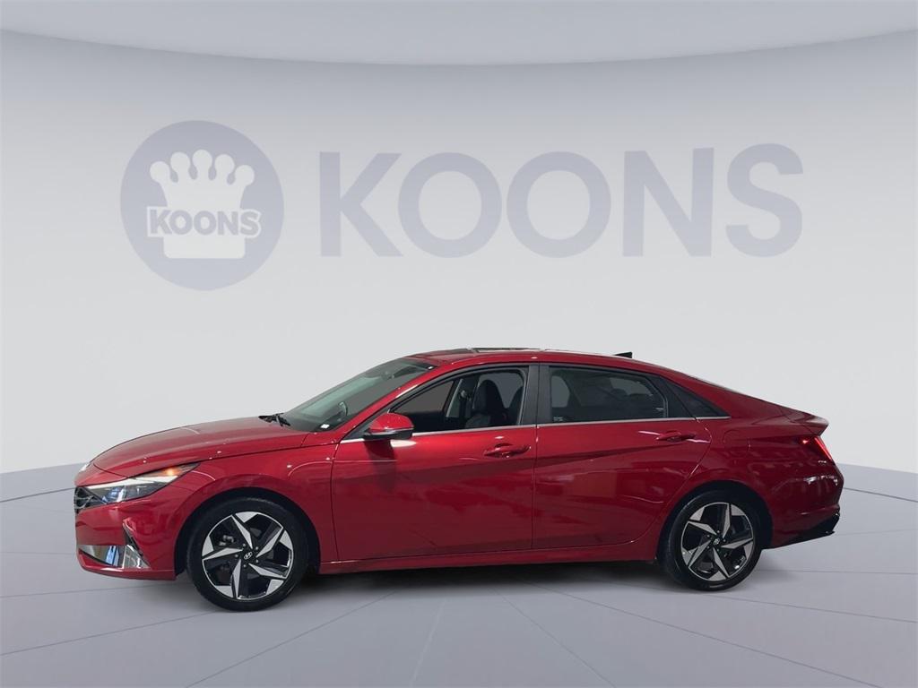 used 2023 Hyundai Elantra car, priced at $21,500