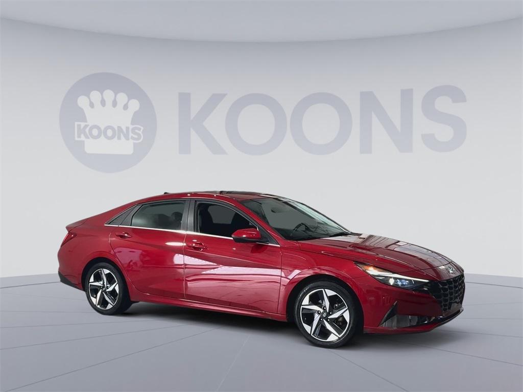 used 2023 Hyundai Elantra car, priced at $21,500