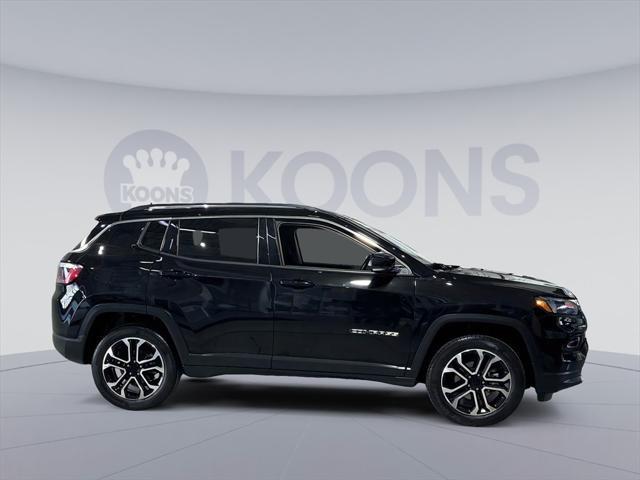 used 2022 Jeep Compass car, priced at $24,000