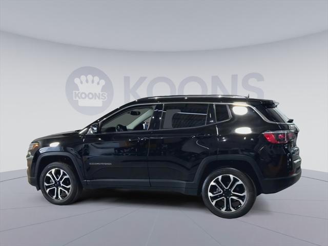 used 2022 Jeep Compass car, priced at $24,000