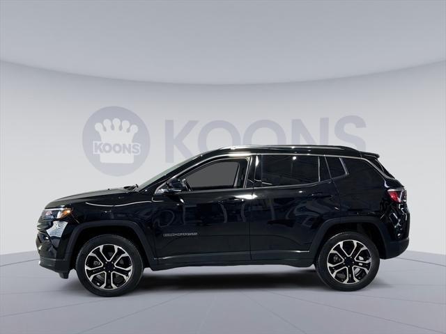 used 2022 Jeep Compass car, priced at $24,000