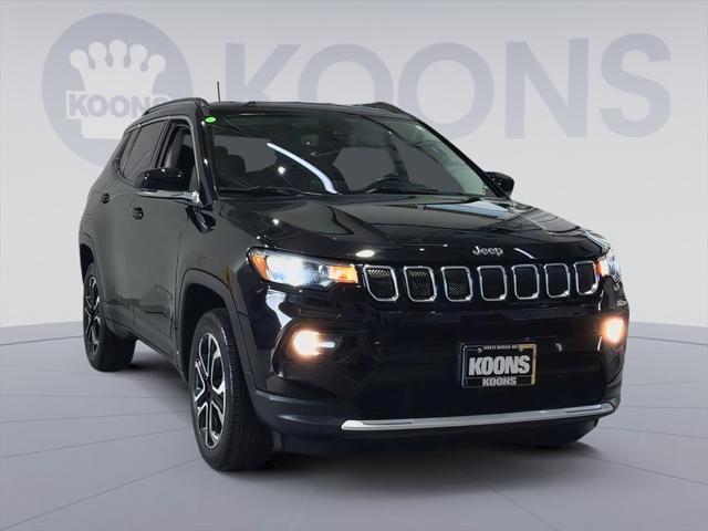 used 2022 Jeep Compass car, priced at $24,000