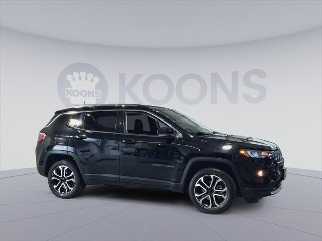 used 2022 Jeep Compass car, priced at $24,000