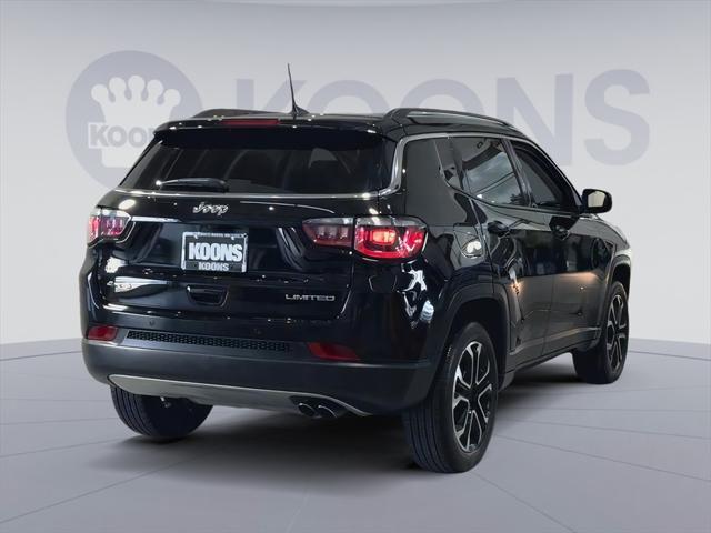 used 2022 Jeep Compass car, priced at $24,000