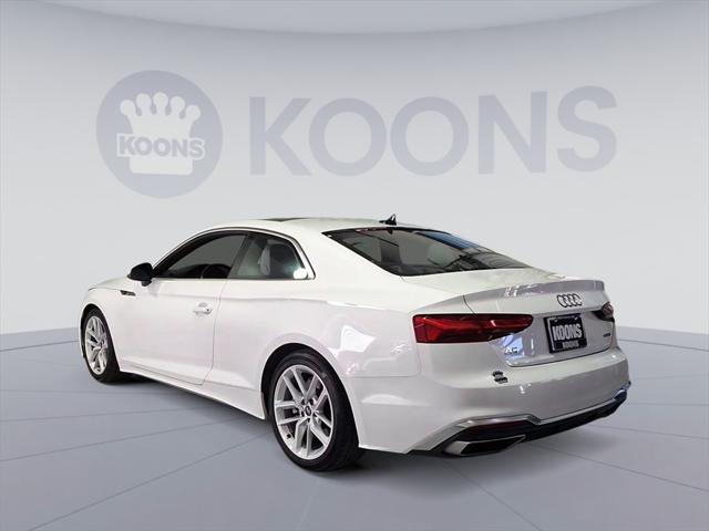 used 2023 Audi A5 car, priced at $27,000