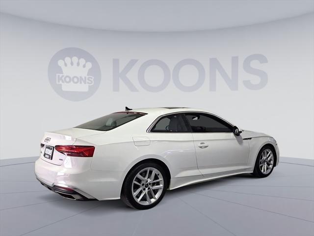 used 2023 Audi A5 car, priced at $27,000