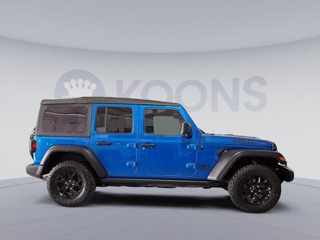 used 2021 Jeep Wrangler Unlimited car, priced at $25,000