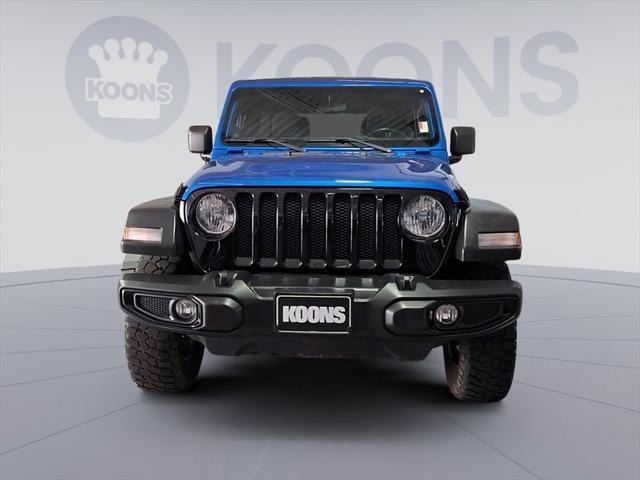 used 2021 Jeep Wrangler Unlimited car, priced at $25,000