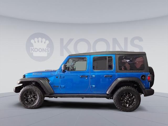 used 2021 Jeep Wrangler Unlimited car, priced at $25,000