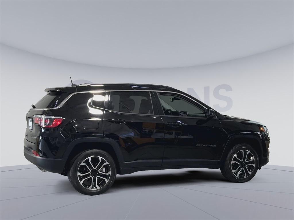 used 2022 Jeep Compass car, priced at $23,500