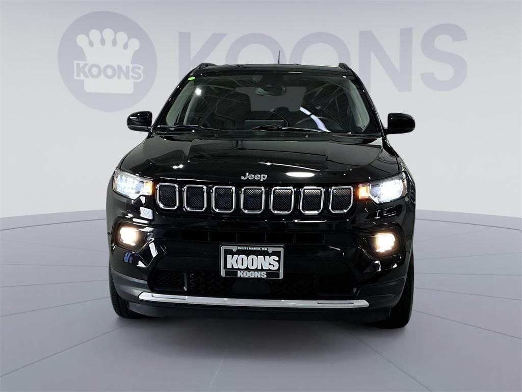 used 2022 Jeep Compass car, priced at $23,500