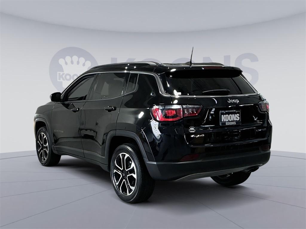 used 2022 Jeep Compass car, priced at $23,500